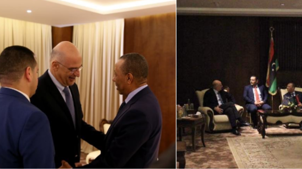 Λιβύη - Δένδιας: Τι συζήτησε με τον Χαφτάρ - Μετέβη στο Κάιρο ο υπουργός Εξωτερικών - Φωτογραφία 1