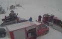 Κλειστό το χιονοδρομικό κέντρο Βόρας-Καϊμάκτσαλαν λόγω χιονοθύελλας