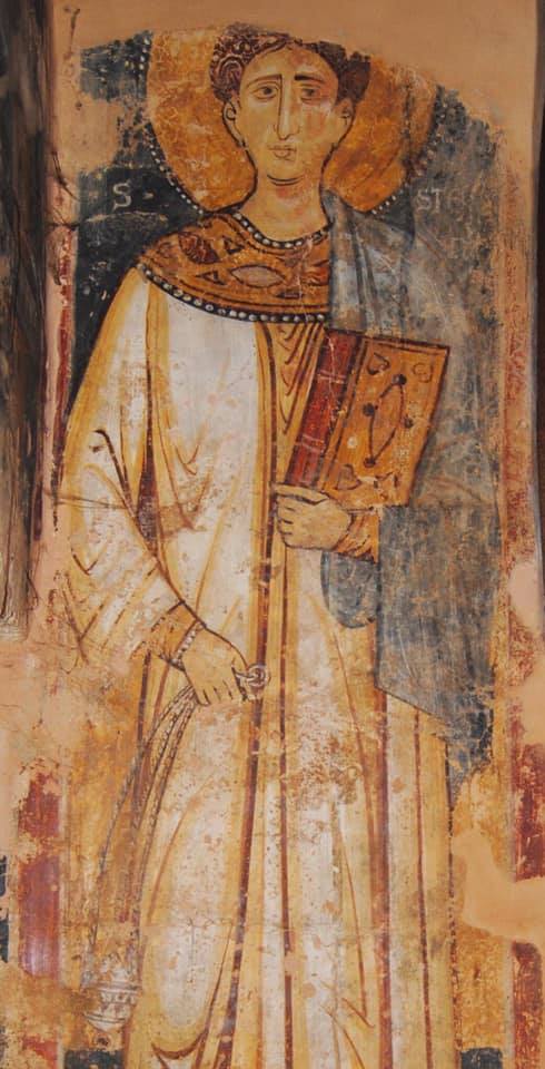 Βυζαντινές τοιχογραφίες του αγίου Στεφάνου στην Νότια Ιταλία - Φωτογραφία 3