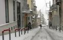 Χωρίς ρεύμα άφησε χωριά των Θηβών η χιονόπτωση