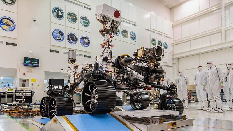 Το Mars 2020 rover πέρασε το πρώτο του τεστ οδήγησης - Φωτογραφία 1