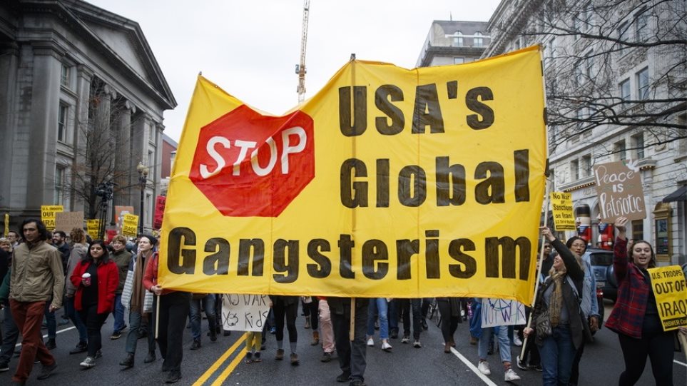 ΗΠΑ: Αντιπολεμικές διαδηλώσεις σε Ουάσινγκτον, Νέα Υόρκη και άλλες 70 πόλεις! - Φωτογραφία 1
