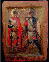 12997 - Άγνωστη εικόνα του Θεοφάνη του Έλληνα στο Άγιον Όρος - Φωτογραφία 1