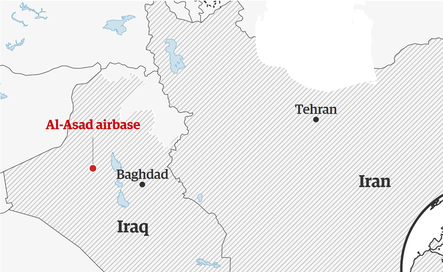 Ιράκ: Ο στρατός του Ιράν εξαπέλυσε επίθεση με ρουκέτες σε αμερικανικές βάσεις - Φωτογραφία 3