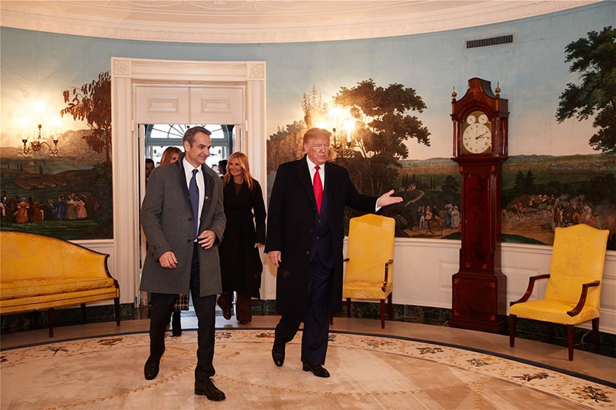 Η επίσκεψη Μητσοτάκη στο Λευκό Οίκο σε 10 +1 φωτο καρέ - Φωτογραφία 5