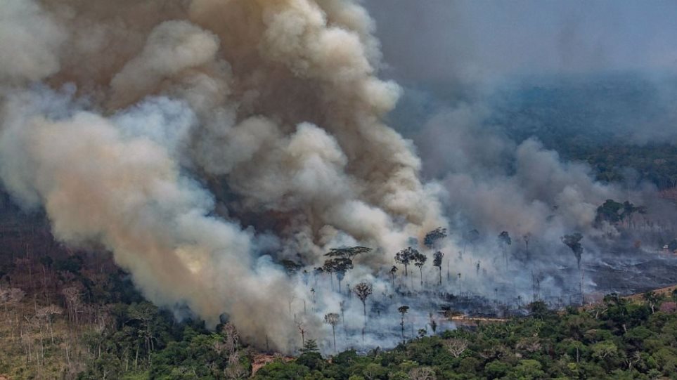 Αύξηση 30% των πυρκαγιών στο δάσος του Αμαζονίου το 2019 - Φωτογραφία 1