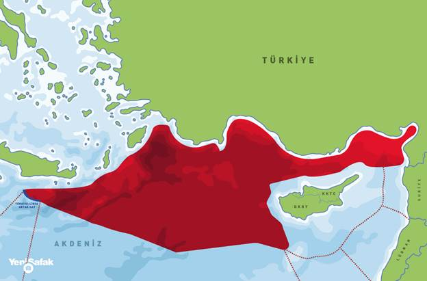 Ελληνοτουρκικά - Τουρκία: “Η ακτογραμμή μας είναι η μεγαλύτερη στη Μεσόγειο – Έχουμε δικαιώματα στην περιοχή..” - Φωτογραφία 1