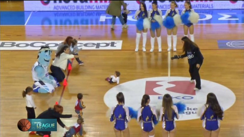 Ρόδος: έκαναν baby race σε αγώνα της ΕΚΟ Basket League! (pic) - Φωτογραφία 1