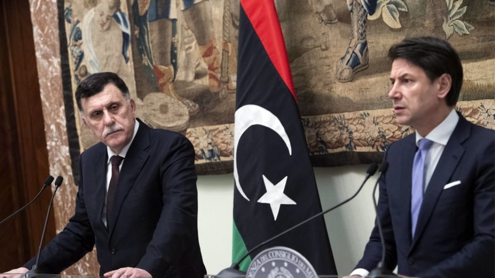 Ο Κόντε ζητά κατάπαυση πυρός στη Λιβύη - «Είμαστε υποχρεωμένοι να αμυνθούμε» λέει ο Σάρατζ - Φωτογραφία 1