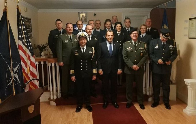 Συγχαρητήρια Ν. Παναγιωτόπουλου στο στρατιωτικό προσωπικό της Ελληνικής Πρεσβείας της Ουάσινγκτον - Φωτογραφία 3