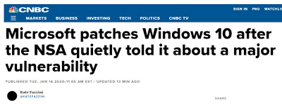 Συναγερμός στη Microsoft: Μείζον κενό ασφαλείας ανακάλυψε στα Windows 10 η... NSA - Φωτογραφία 1
