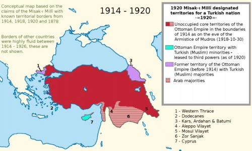 Πόλεμος… με χάρτες : Υπό τουρκική κατοχή Ρόδος, Κύπρος και Χαλκιδική - Φωτογραφία 2