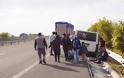 Δύο συλλήψεις για παράνομη μεταφορά 25 μεταναστών στη Θεσσαλονίκη