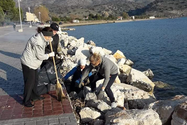 ΔΡΑΣΗ της εθελοντικής ομάδας Αστακού με καθαρισμό στην παραλία! - ΦΩΤΟ - Φωτογραφία 3