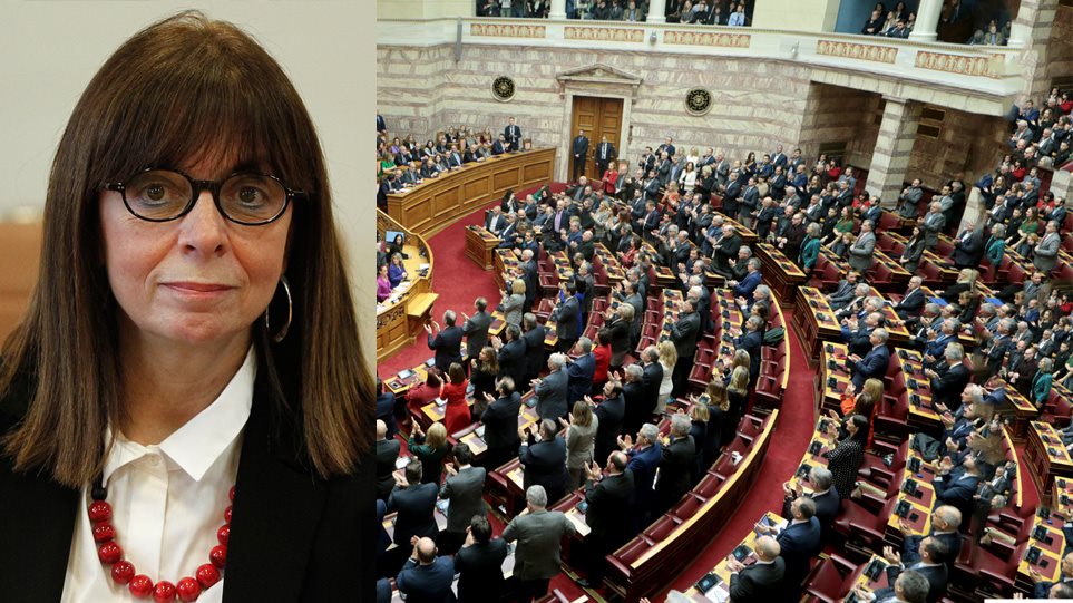 Η Κατερίνα Σακελλαροπούλου πρώτη γυναίκα Πρόεδρος της Δημοκρατίας με 261 ψήφους - Φωτογραφία 1