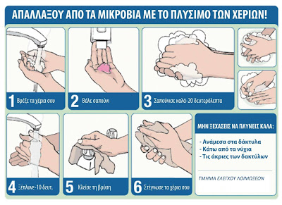 Γρίπη: Οδηγίες ατομικής υγιεινής, καθαρισμού, απολύμανσης από το υπουργείο υγείας - Φωτογραφία 2