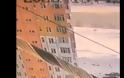 Βίντεο που κόβει την ανάσα: Γυναίκα έπεσε από τον 9ο όροφο και σώθηκε
