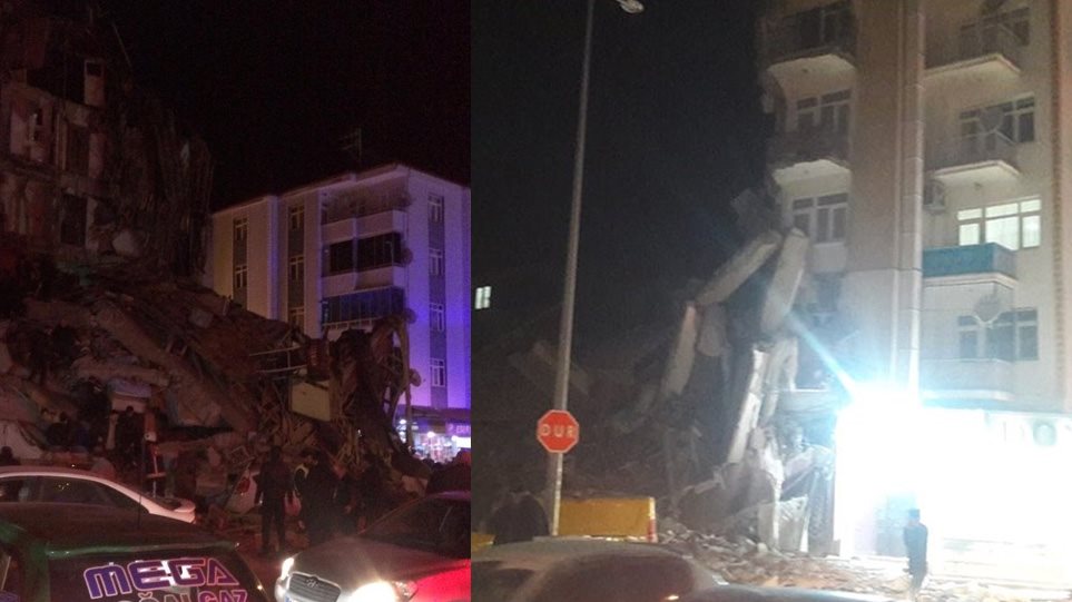Σεισμός 6,8 Ρίχτερ στην Τουρκία - Κατέρρευσαν κτήρια - Φωτογραφία 1