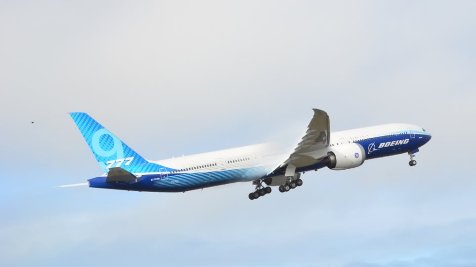 Ο «γίγας» των αιθέρων 777Χ της Boeing ξεκίνησε την παρθενική του πτήση - Φωτογραφία 1