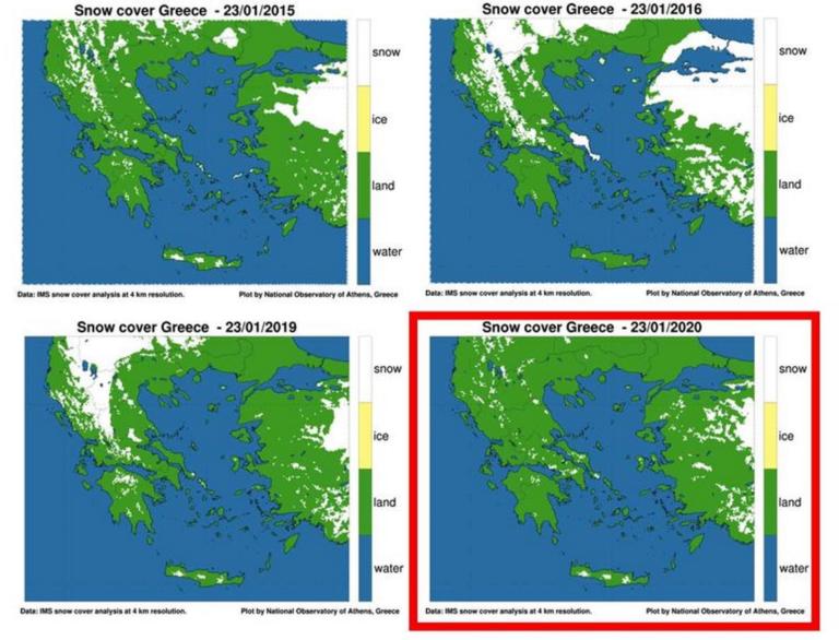 Καιρός: Προβληματίζουν οι δορυφορικές εικόνες πάνω από την Ελλάδα! Η σύγκριση της τελευταίας 15ετίας [pics] - Φωτογραφία 1