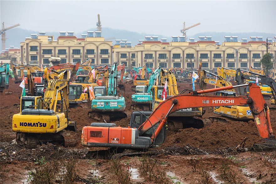 Κίνα: Χτίζουν νοσοκομείο σε 10 μέρες... - Φωτογραφία 2