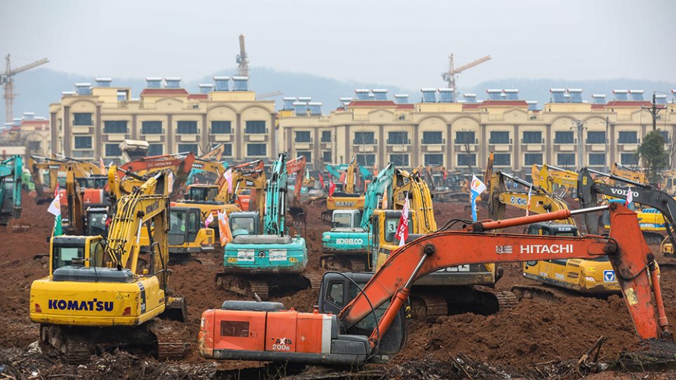 Κοροναϊός - Κίνα: Χτίζουν νοσοκομείο για τους ασθενείς μέσα σε 10 μέρες - Φωτογραφία 1