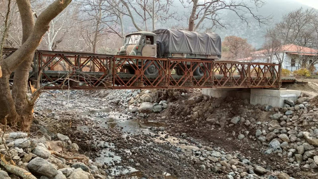 ΓΕΣ: Ολοκλήρωση Κατασκευής Γέφυρας Μπέλεϋ στη Σαμοθράκη - Φωτογραφία 4