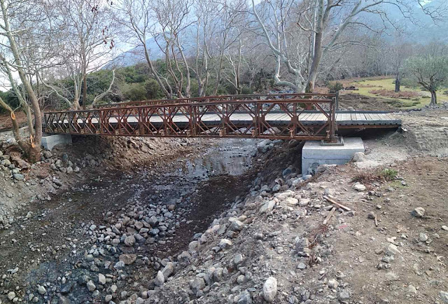 ΓΕΣ: Ολοκλήρωση Κατασκευής Γέφυρας Μπέλεϋ στη Σαμοθράκη - Φωτογραφία 5