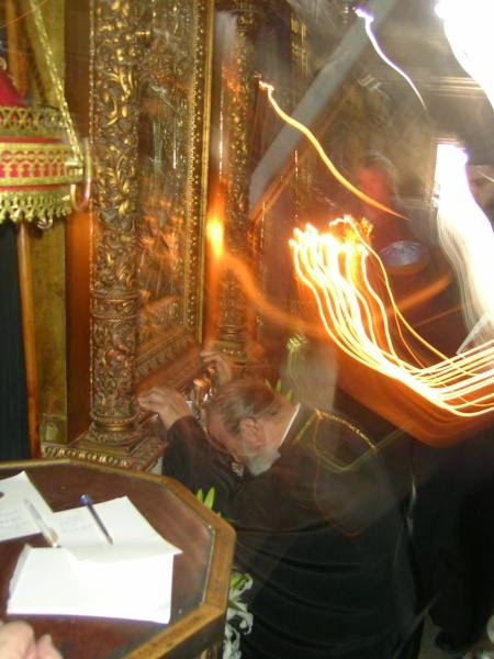 13093 - Αρχιεπίσκοπος Χριστόδουλος (1939 - 28 Ιανουαρίου 2008). Φωτογραφίες από προσκυνηματικές επισκέψεις του στο Άγιο Όρος - Φωτογραφία 11