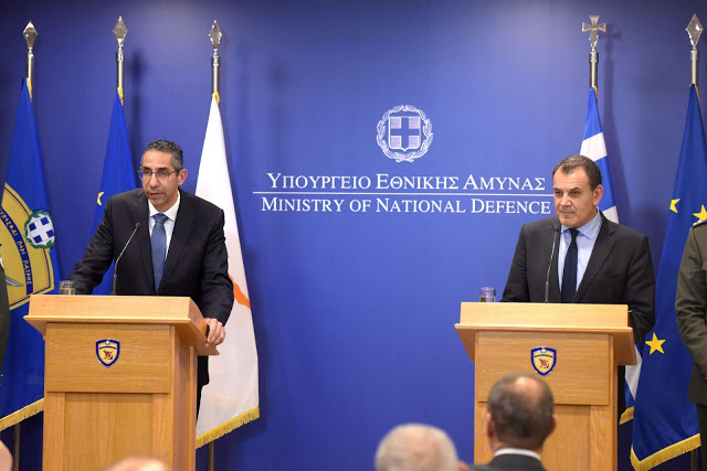 Συμμετοχή ΥΕΘΑ κ. Νικολάου Παναγιωτόπουλου και ΥΠΑΜ Κύπρου κ. Σάββα Αγγελίδη στο 6ο Διακυβερνητικό Συμβούλιο Άμυνας Ελλάδας – Κύπρου - Φωτογραφία 6