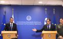 Συμμετοχή ΥΕΘΑ κ. Νικολάου Παναγιωτόπουλου και ΥΠΑΜ Κύπρου κ. Σάββα Αγγελίδη στο 6ο Διακυβερνητικό Συμβούλιο Άμυνας Ελλάδας – Κύπρου - Φωτογραφία 1
