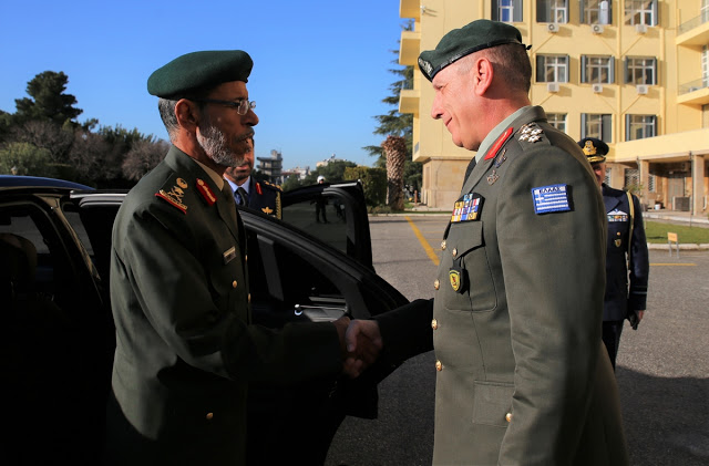 Επίσκεψη του Αρχηγού Γενικού Επιτελείου Ενόπλων Δυνάμεων (Α/ΓΕΕΔ) των Ηνωμένων Αραβικών Εμιράτων στην Ελλάδα - Φωτογραφία 2