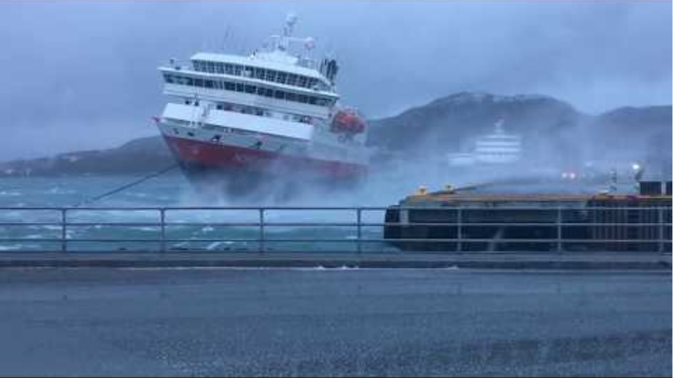 Βίντεο: Η... τρομακτική προσέγγιση κρουαζιερόπλοιου σε λιμάνι της Νορβηγίας - Φωτογραφία 2