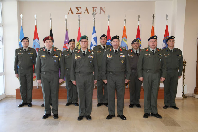 Επίσκεψη Αρχηγού Γενικού Επιτελείου Στρατού στο Στρατηγείο της ΑΣΔΕΝ - Φωτογραφία 1