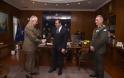 Ο ΥΕΘΑ Νικόλαος Παναγιωτόπουλος συναντήθηκε με τον Πρόεδρο της Στρατιωτικής Επιτροπής της Ε.Ε. Στρατηγό Κλαούντιο Γκρατσιάνο