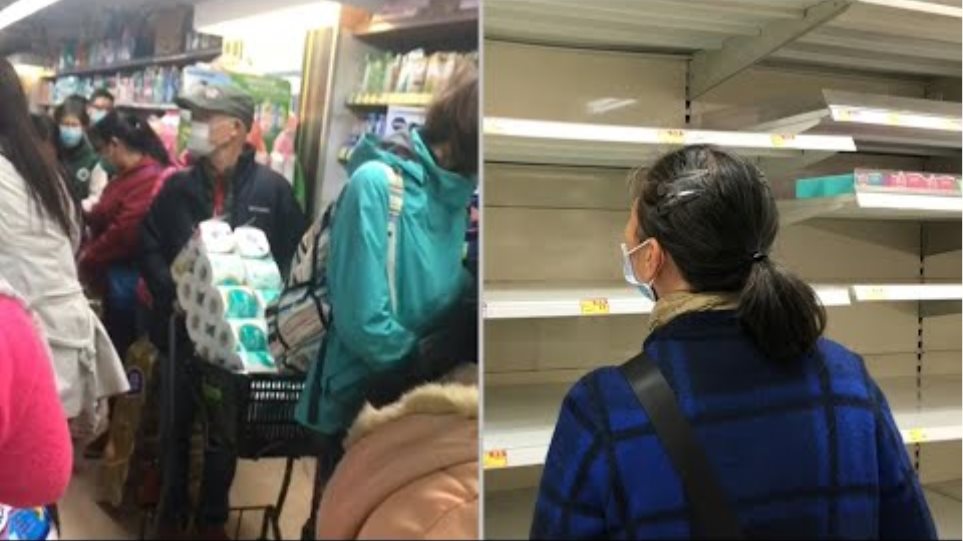 Κορωνοϊός: Καταναλωτές στο Χονγκ Κονγκ αγοράζουν μαζικά χαρτί υγείας και άλλα είδη - Φωτογραφία 2