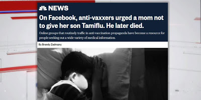Τραγικό: Εχασε τον γιο της από γρίπη γιατί... συμβουλεύτηκε ομάδα αντιεμβολιαστών στο Facebook - Φωτογραφία 2