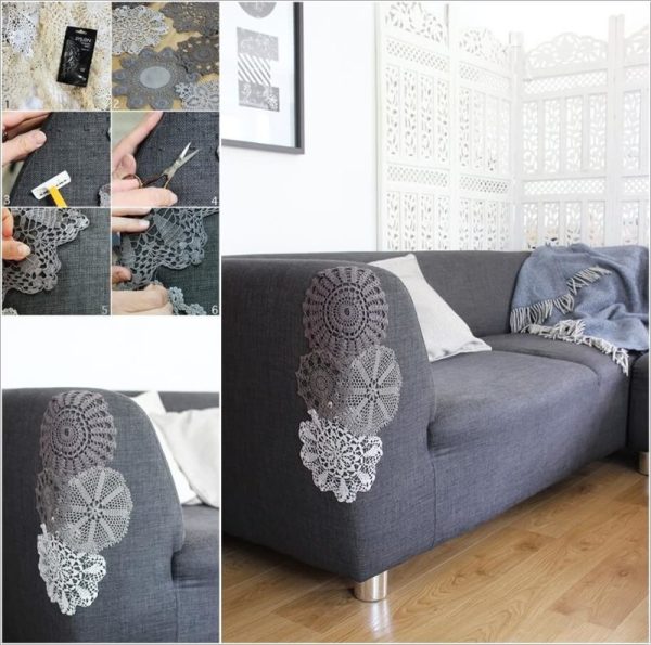 ΚΑΤΑΣΚΕΥΕΣ - Πως να επιδιορθώσετε τον παλιό,σχισμένο & γδαρμένο καναπέ σας με στυλ - Φωτογραφία 7