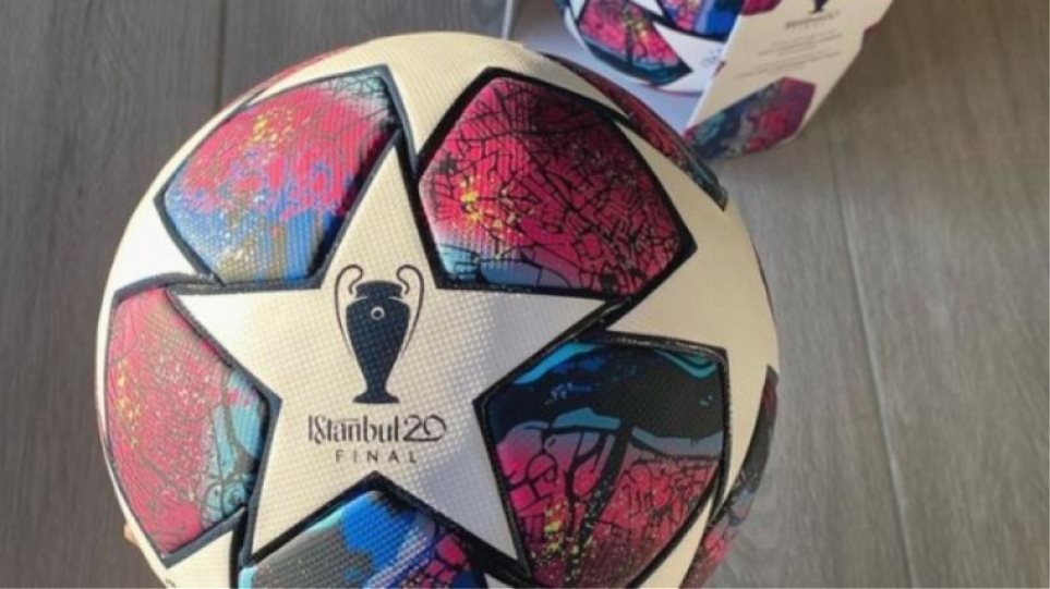 Η μπάλα του Champions League στον τελικό της Κωνσταντινούπολης - Φωτογραφία 1