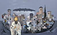 13199 - Έκθεση της Αγιορειτικής Εστίας στο Βελιγράδι: «Ο Αγιορείτης Άγιος Σάββας o Χιλανδαρινός». Σύγχρονη εικαστική αποτύπωση - Φωτογραφία 1
