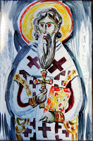 13199 - Έκθεση της Αγιορειτικής Εστίας στο Βελιγράδι: «Ο Αγιορείτης Άγιος Σάββας o Χιλανδαρινός». Σύγχρονη εικαστική αποτύπωση - Φωτογραφία 4