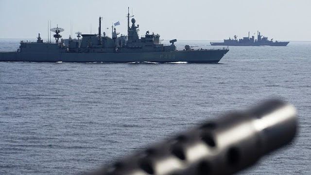 Μήνυμα ισχύος από το Πολεμικό Ναυτικό: Ο ελληνικός στόλος βγήκε στο Αιγαίο και στην ανατολική Μεσόγειο - Φωτογραφία 1