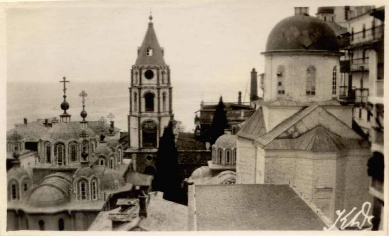 13208 - Φωτογραφίες του Αγίου Όρους, πριν 95 χρόνια, από το Ιστορικό Αρχείο της ΧΑΝΘ - Φωτογραφία 1