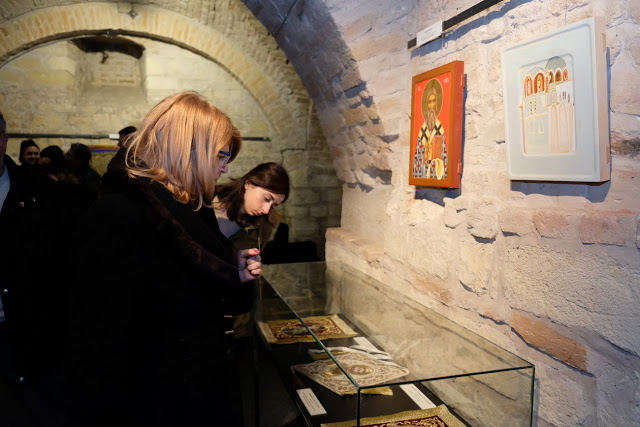 13218 - Παρουσία του Ηγουμένου της Ιεράς Μονής Χιλιανδαρίου τα εγκαίνια της έκθεσης για τον Άγιο Σάββα τον Χιλιανδαρινό στο Βελιγράδι (φωτογραφίες) - Φωτογραφία 80