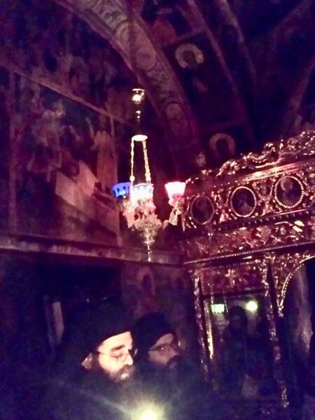 13219 - Φωτογραφίες από την Αγρυπνία στην Ιερά Καλύβη του Αγίου Χαραλάμπους - Φωτογραφία 17