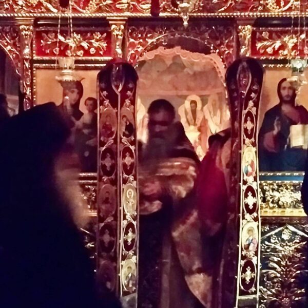 13219 - Φωτογραφίες από την Αγρυπνία στην Ιερά Καλύβη του Αγίου Χαραλάμπους - Φωτογραφία 4