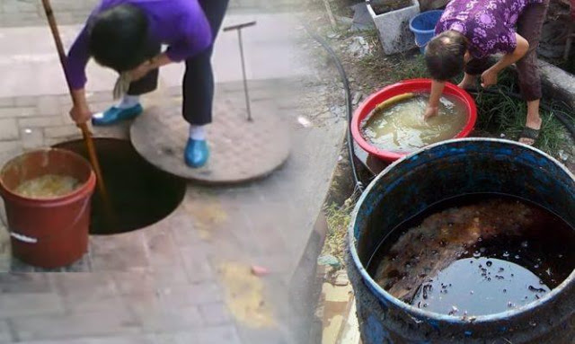 Κίνα: Παράγουν μαγειρικό λάδι από απόβλητα υπονόμων – Σοκάρουν οι εικόνες από ανθυγιεινές πρακτικές (Video|Photo) - Φωτογραφία 1
