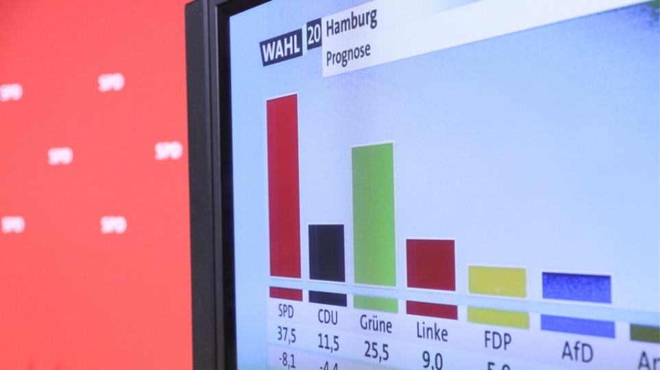 Εκλογές στο Αμβούργο: Θρίαμβος για τους Πράσινους, διασυρμός για το CDU - Φωτογραφία 1