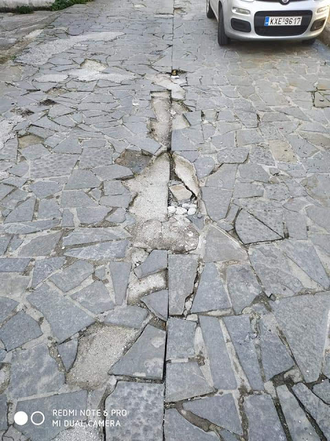 Κατεστραμμένος ο δρόμος στην οδό Ζακύνθου - φώτος - Φωτογραφία 8