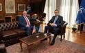 Συνάντηση ΥΦΕΘΑ Αλκιβιάδη Στεφανή με τον Πρέσβη της Αρμενίας κ. Fadey Charchoghlyan - Φωτογραφία 2